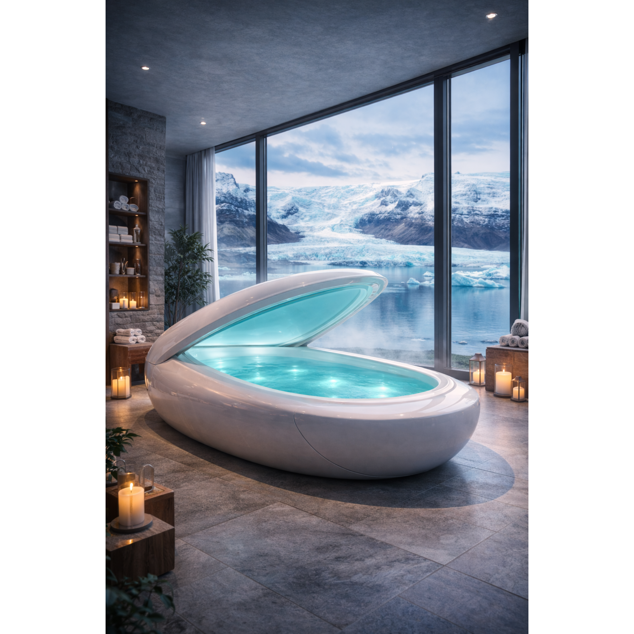 The Glacial Serenity Pod